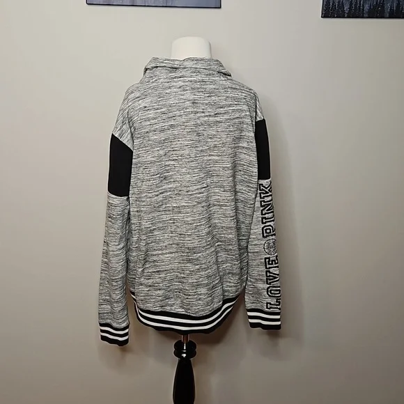 Victoria's Secret PINK Terry Zip-up Pullover - Picture 2 of 13